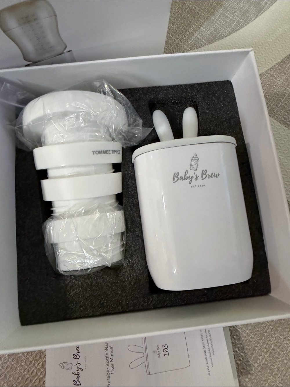 The Baby’s Brew Portable Bottle Warmer Set